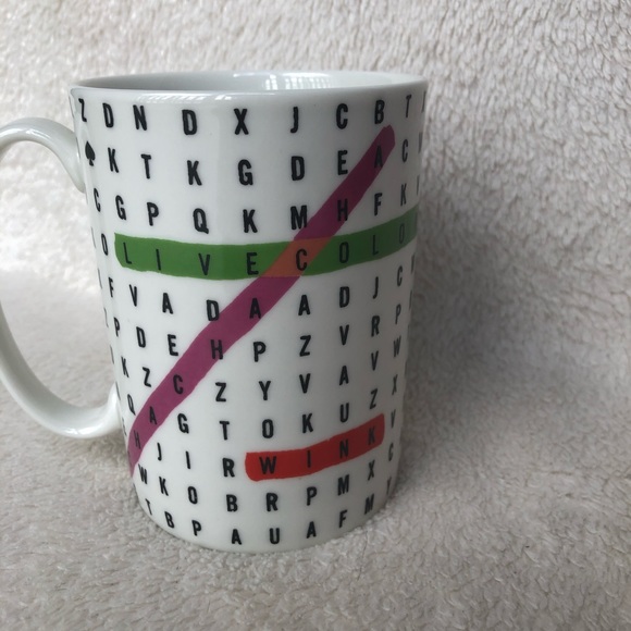 Kate Spade Crossword Mug - Picture 11 of 16